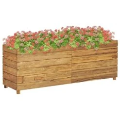 VidaXL Hochbeet 150 X 40 X 72 Cm Recyceltes Teakholz Und Stahl -VidaXL e37ee3c5 c1ab 4d31 b3fa 8e0a727d7b6b 1