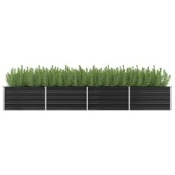 VidaXL Garten-Hochbeet Verzinkter Stahl 240×40×45 Cm Anthrazit -VidaXL e4313c47 1d38 4178 8bb6 38d7075187fc