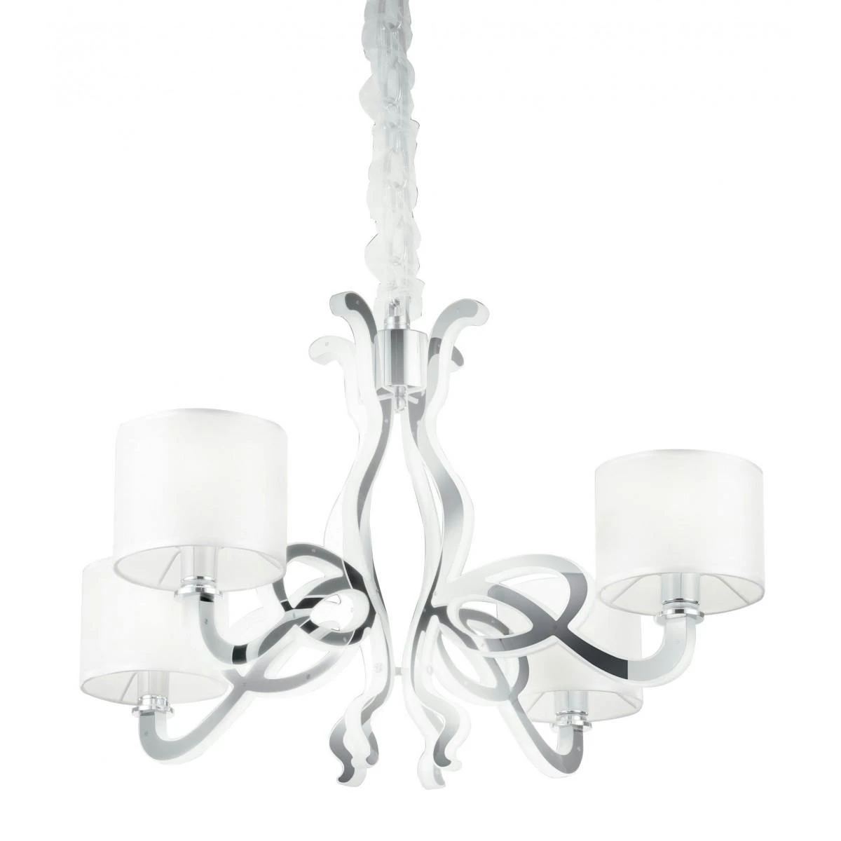 VidaXL Kronleuchter Mit Perlen Golden Rund 5×E14 8 VidaXL Kronleuchter Mit Perlen Golden Rund 5×E14 – Bild 6