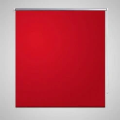 VIDAXL Verdunkelungsrollo 120 X 175 Cm Rot