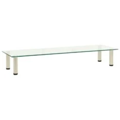 322767 VidaXL TV Stand Black 100x35x17 Cm Tempered Glass 12 322767 VidaXL TV Stand Black 100x35x17 Cm Tempered Glass -VidaXL f5045e1b fad8 4bc1 8dbc 614e96af1c14