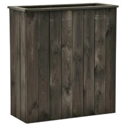 VidaXL Hochbeet Dunkelgrau 74x32x80 Cm Kiefer Massivholz