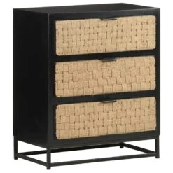 VidaXL Sideboard 60x35x70 Cm Massivholz Mango -VidaXL fbc0afea 6468 4aad 8dfa 177b4f681938