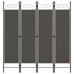 VidaXL 5-tlg. Raumteiler Anthrazit 200 X 180 Cm -VidaXL ffd599f3 0277 4d33 9168 8935434a77cd 1